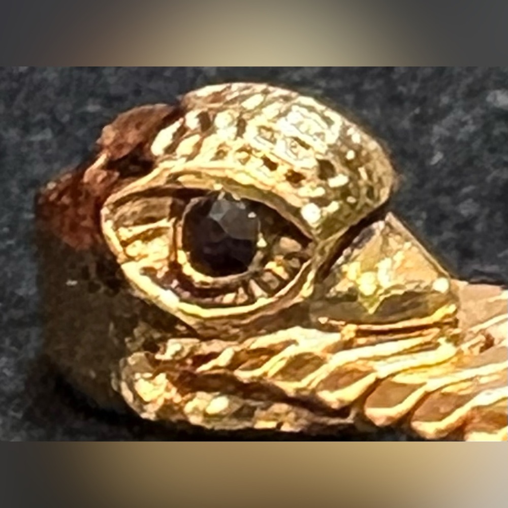 Kurt Geiger London NWT stunning Rainbow Crystal Snake Chain Linear earrings - Picture 5 of 15